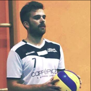 Jacopo Bovolenta, allenatore della squadra femminile di volley Libertas Lupatotina