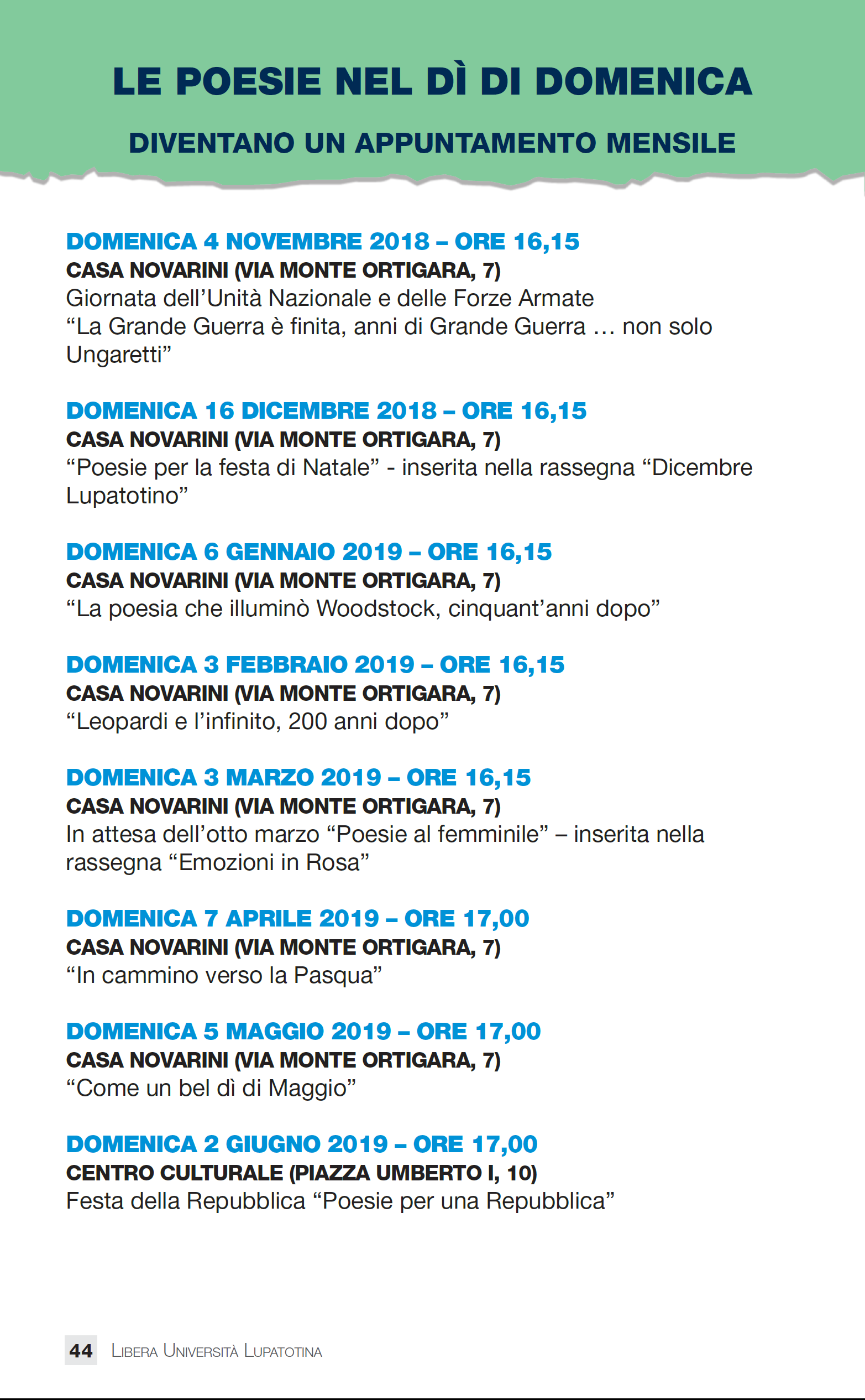 Poesie Nel Di Di Domenica